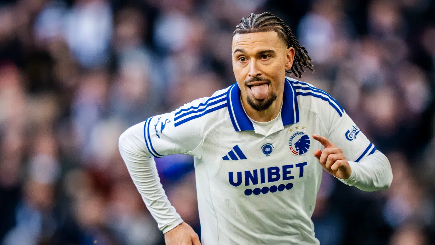 Jordan Larsson havde ikke pæne ting at sige til Luis Binks i opgøret.