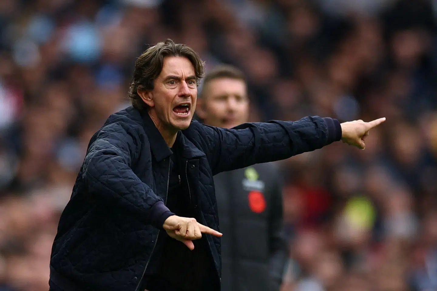 Thomas Frank undskylder over for Tottenhams fans, efter at klubben tabte 1-4 til Arsenal søndag. (Arkivfoto).