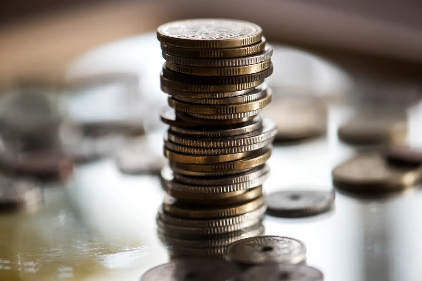 Penge, mønter og sedler, torsdag den 5. marts 2020.