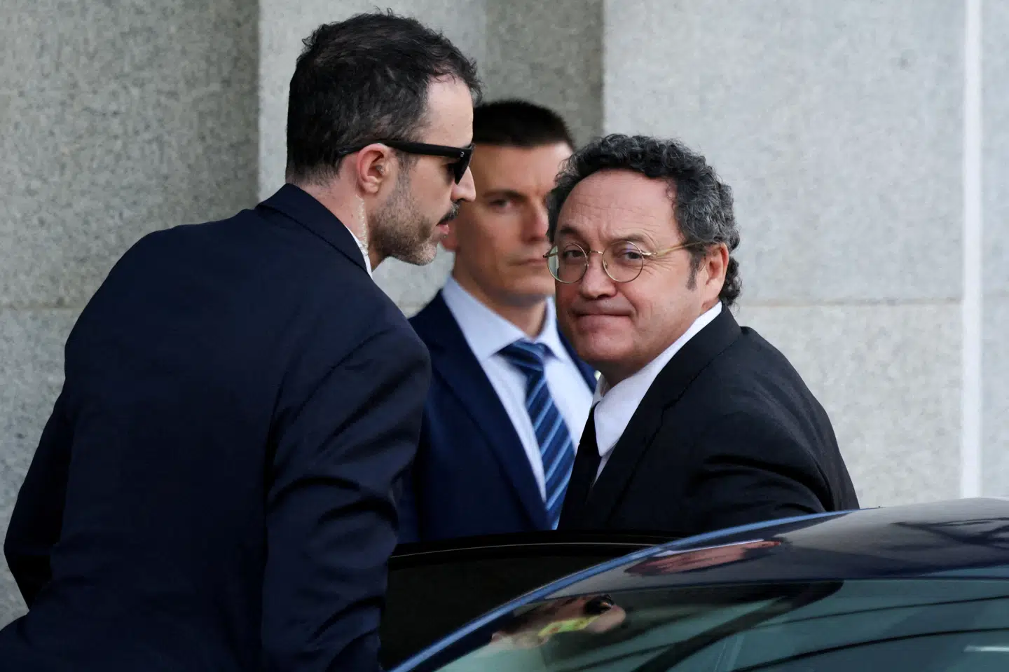 Alvaro Garcia Ortiz, som her ankommer til retssag tidligere i november, har været i vælten på grund af sag om læk af oplysninger. (Arkivfoto).