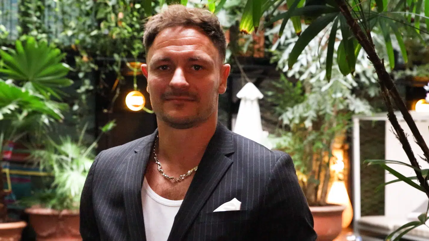 B.T. talte med Martin Svensson til pressedag på Prime Video-programmet 'Villa of broken hearts'. Foto: Maja Frederikke Karen Østergaard