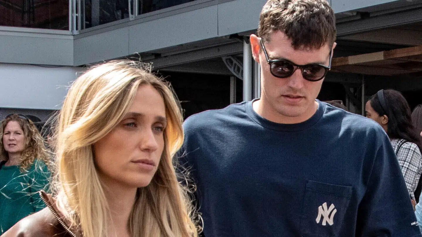 Andreas Christensen og Katrine Fogt Friis i selskab sammen.