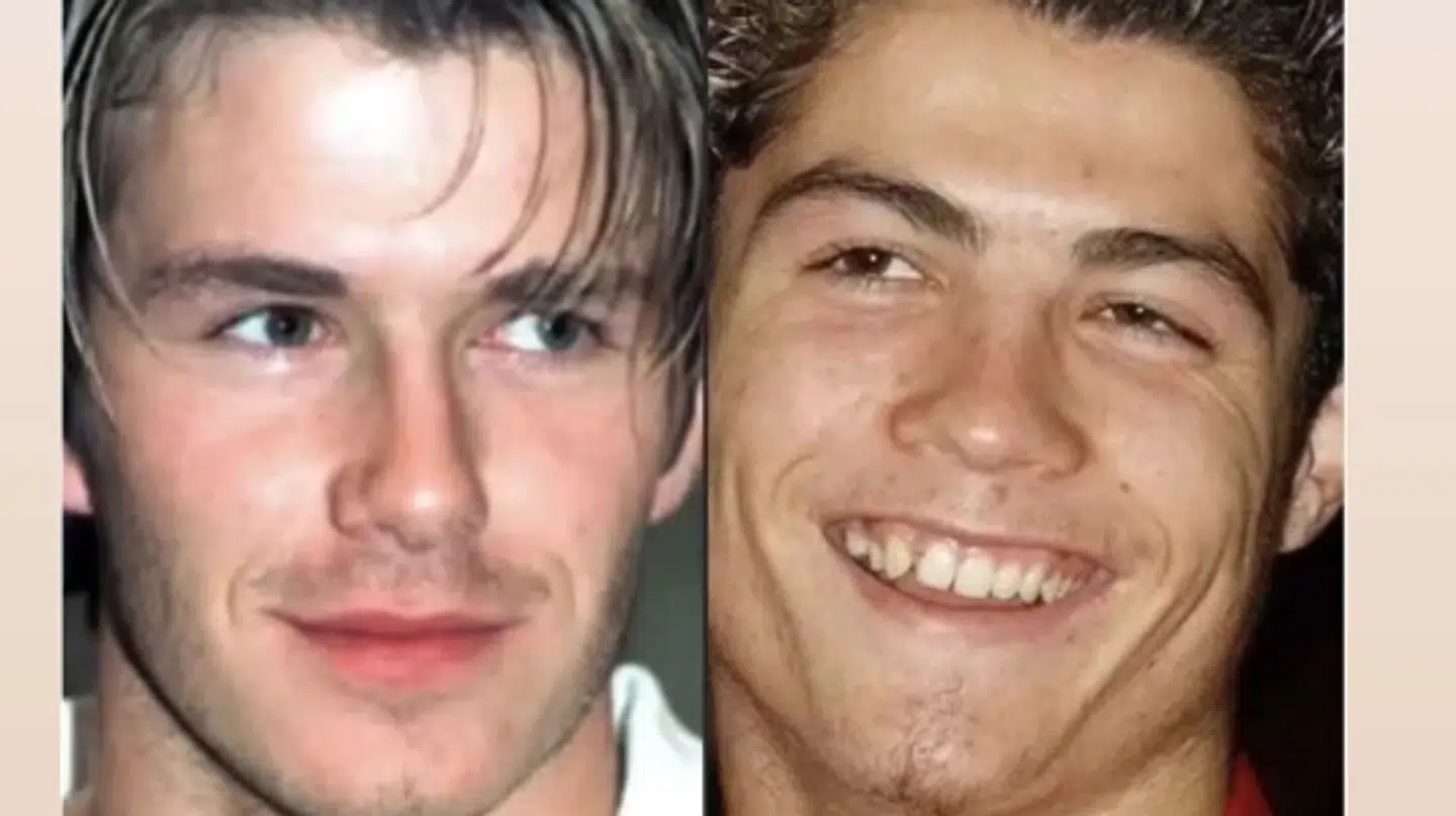 Det er dette billede, som Cruz Beckham offentligt har delt på sin Instagram-profil. Her citerer han Ronaldo for sine udtalelser i interviewet.