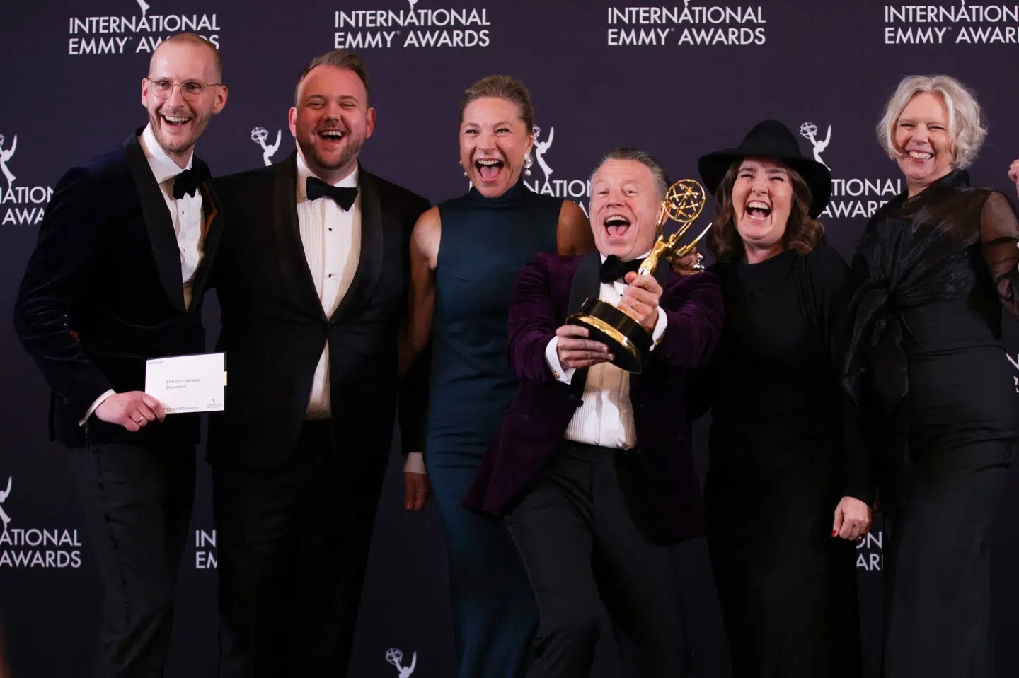 Repræsentanterne for Metronome Productions var "helt vildt oppe at køre", da de fik at vide, at de havde vundet en international Emmy Award for reality-formatet "Shaolin", siger produktionschef Mette Louise Grønbjerg efter prisuddelingen, der fandt sted i New York City.