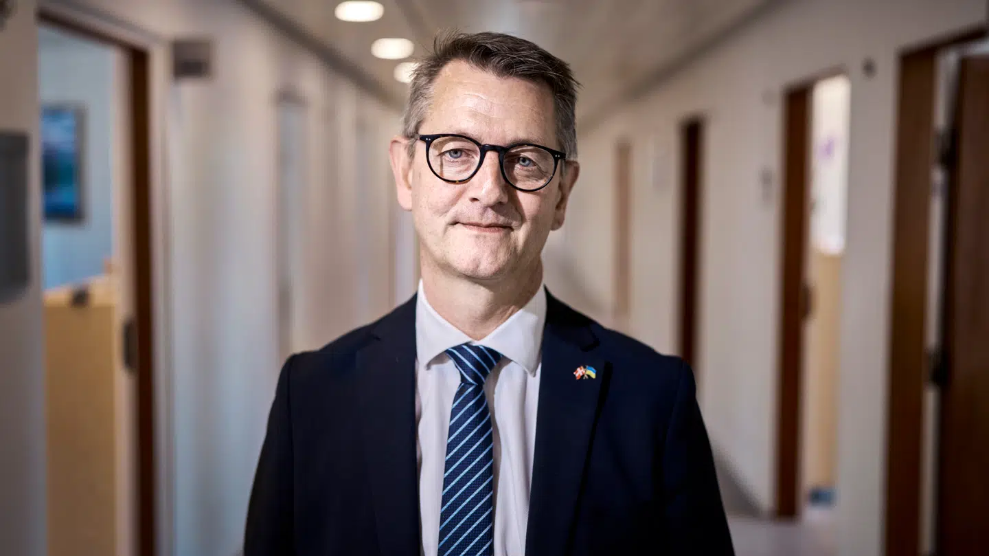Torsten Schack Pedersen. Minister for samfundssikkerhed og beredskab.