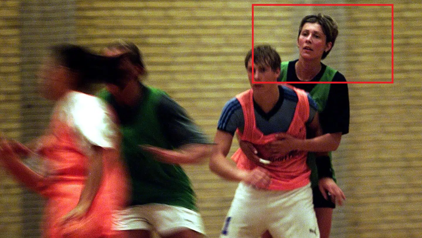 Billedet er fra Bojana Popovic' første træning i Slagelse. Det var starten på en vild tid i Danmark.