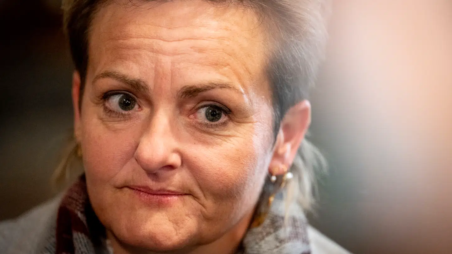 Pernille Rosenkrantz-Theil forlader Københavns Rådhus dagen efter kommunalvalget, onsdag i sidste uge.