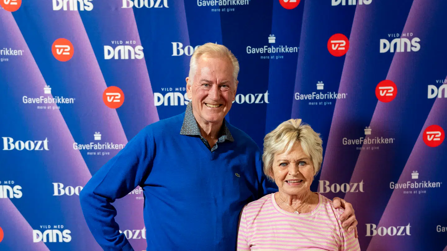 Keld og Hilda Heick inden Vild med Dans i slutningen af oktober.