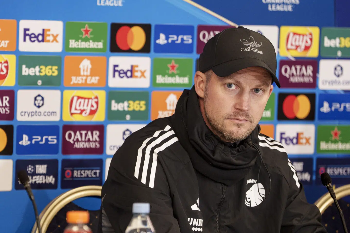 - Skulle vi så have stoppet en pokalfinale, før den blev spillet, med den samme dommer, der har en masse erfaring? Der må vi ikke komme hen, når vi klager, siger Jacob Neestrup. (Arkivfoto).