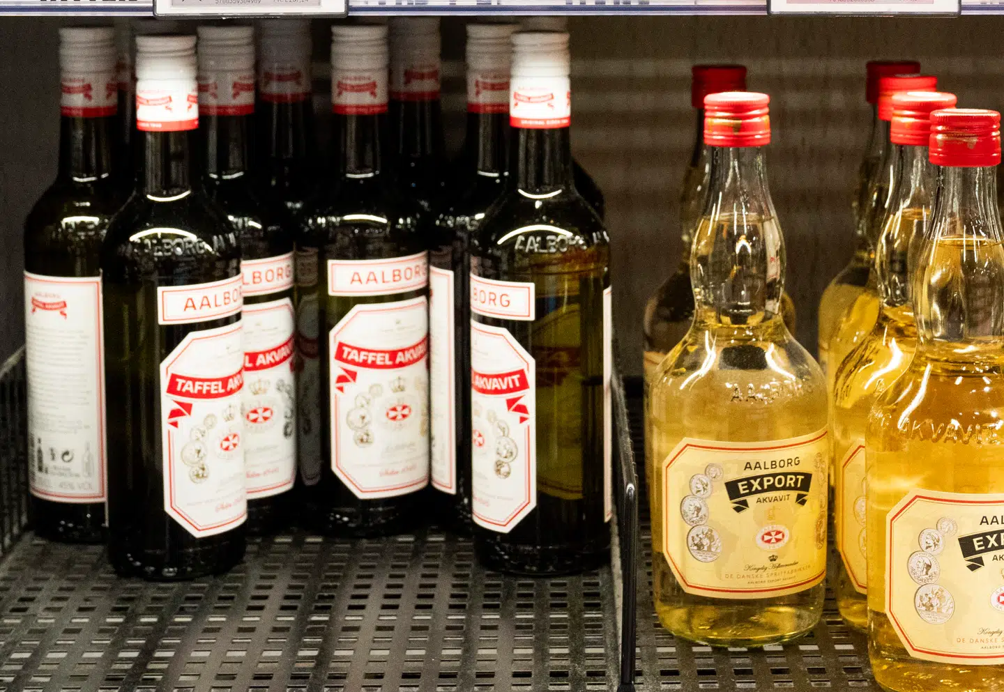 Der er blandt andet rigtig billig snaps til salg lige nu.