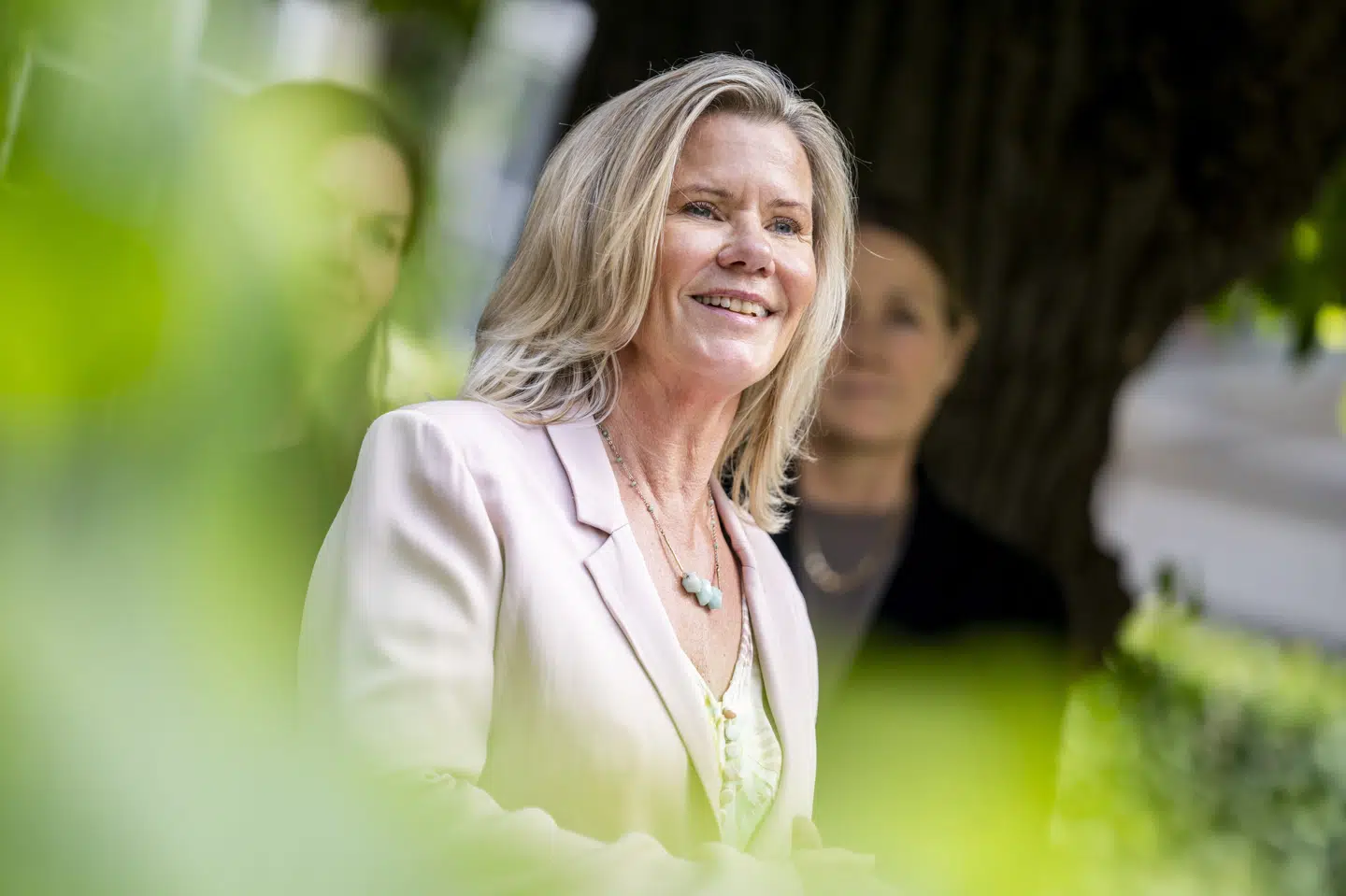 Mette Reissmann, der her ses på et pressemøde i Erhvervsministeriet, vil være den nye socialdemokratiske fagborgmester i København. (Arkivfoto).