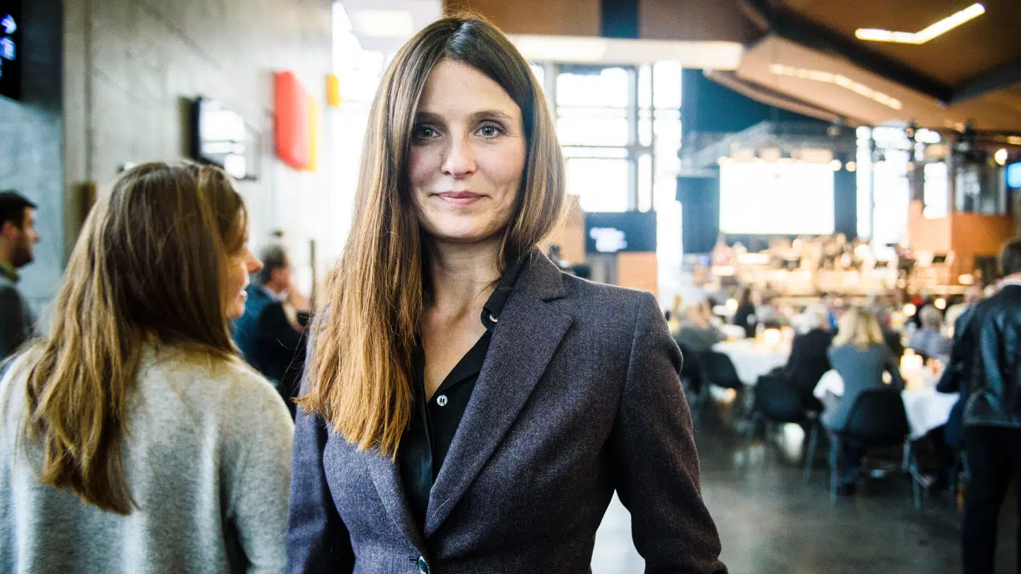 Line Gertsen startede på DR i 2002.