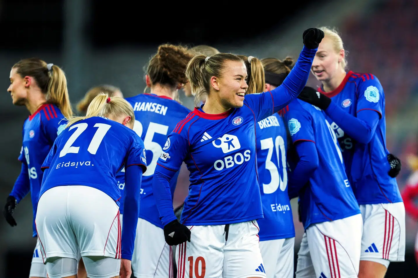 Vålerenga er aktuelt i Champions League efter at have vundet det norske mesterskab i 2024. (Arkivfoto).