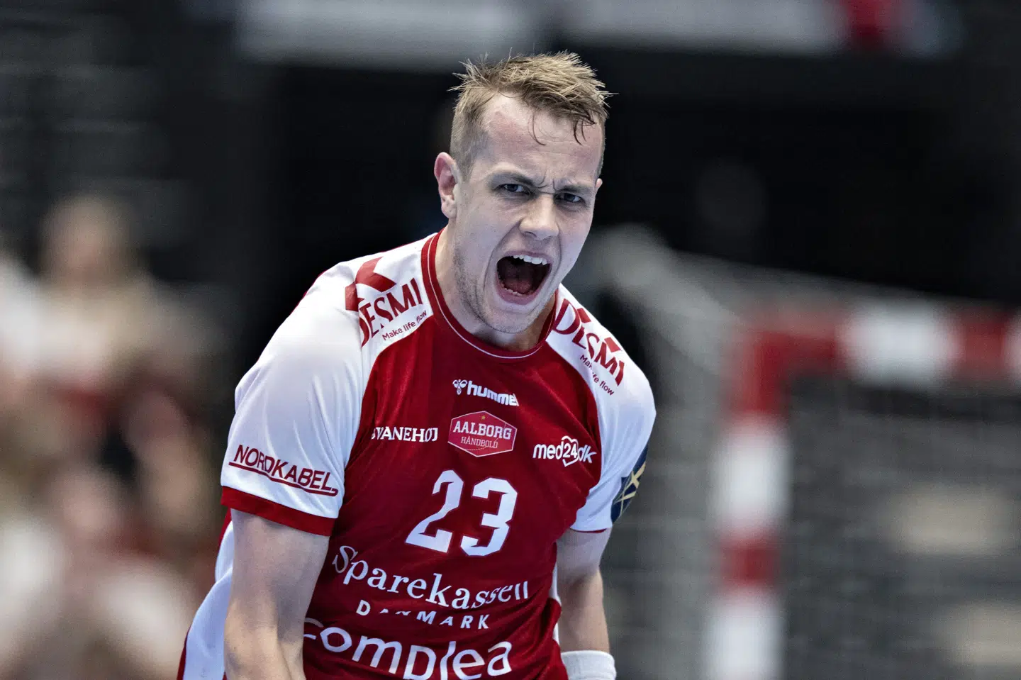 Aalborg Håndbold og Buster Juul tog onsdag aften endnu en sejr i Champions League, da holdet vandt over Nantes. Buster Juul blev holdets topscorer med seks mål på syv forsøg. (Arkivfoto).