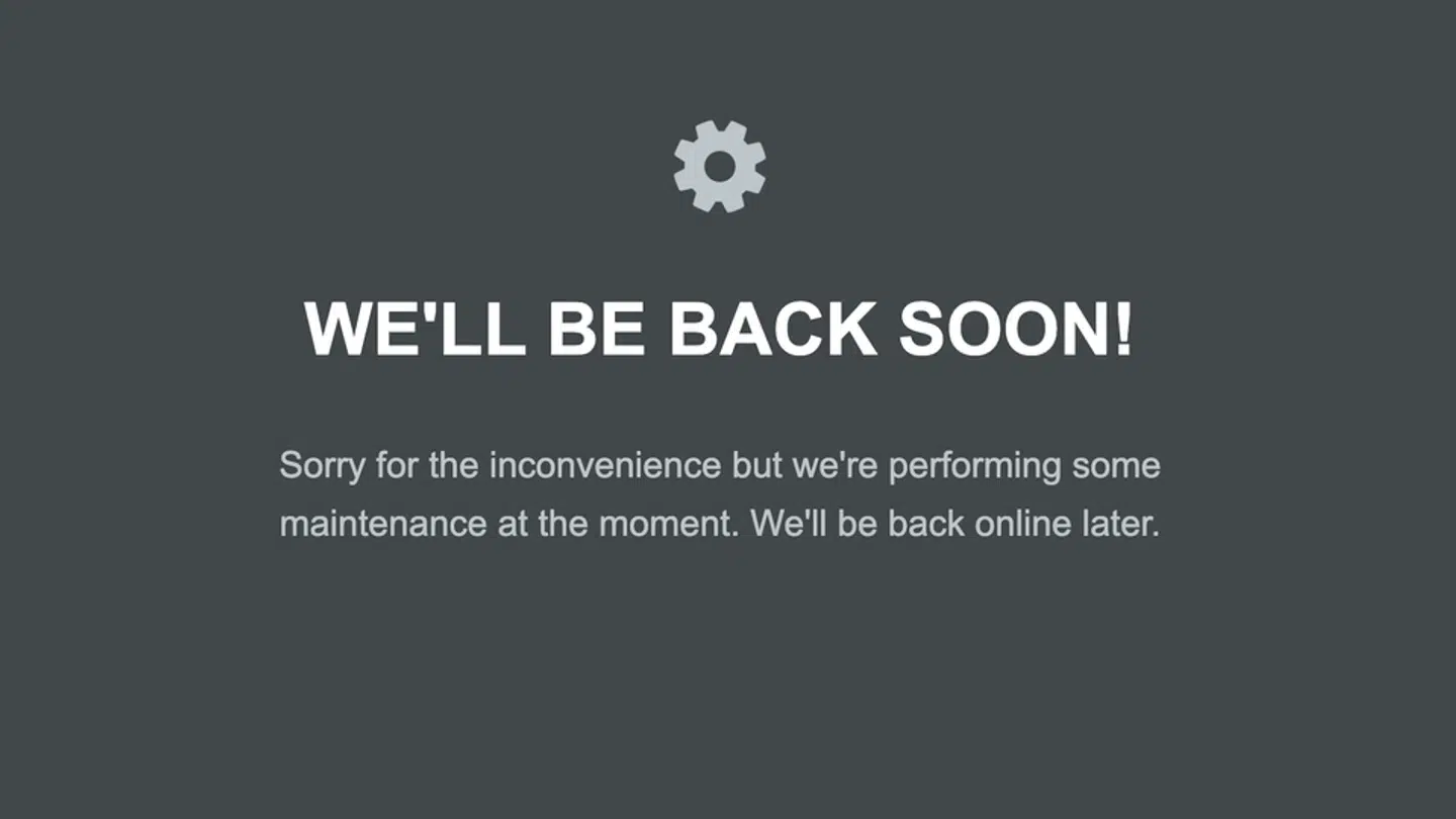 Sådan så det ud, da hackere – kortvarigt – lykkedes med at lægge Powers hjemmeside ned for to år siden.