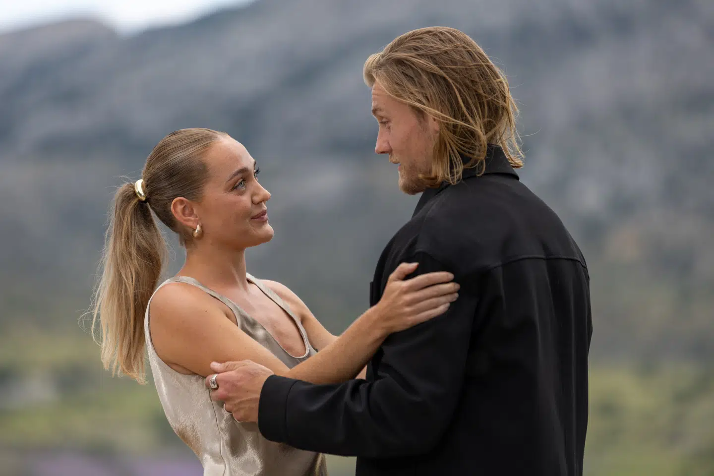 Stephanie Groth tager Christians afvisning roligt.