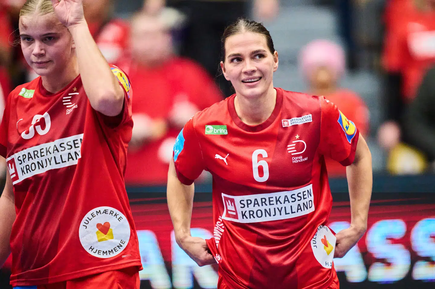 Helena Elver er langtfra den mest rutinerede landsholdsspiller, men hun får en nøglerolle ved VM i Holland. (Arkivfoto).