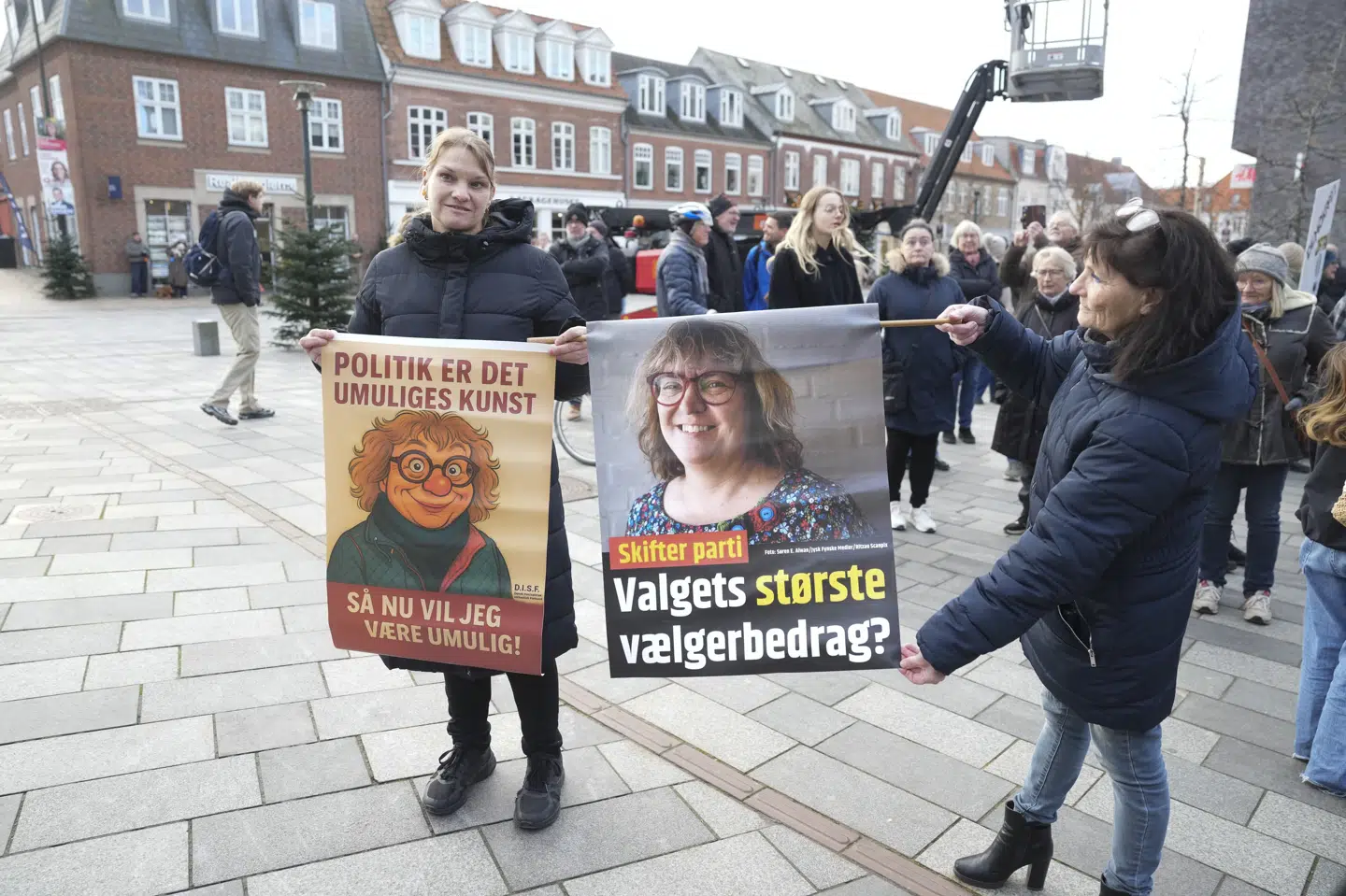 Ulla Sørensen fra Middelfart skiftede på valgnatten fra Socialdemokratiet til Venstre. Det fik utilfredse borgere til 20. november at gå på gaden, hvor de protesterede mod politikerlede. I et længere interview med Fyens Stiftstidende forklarer hun nu sin beslutning. (Arkivfoto).