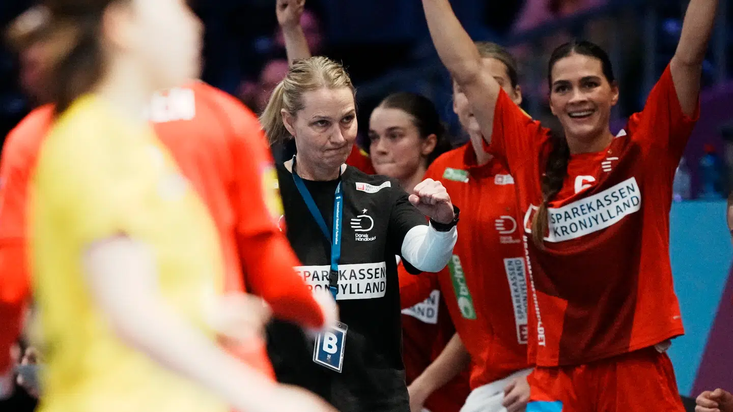 Helle Thomsen fik en sejr i sin første VM-kamp for Danmark.