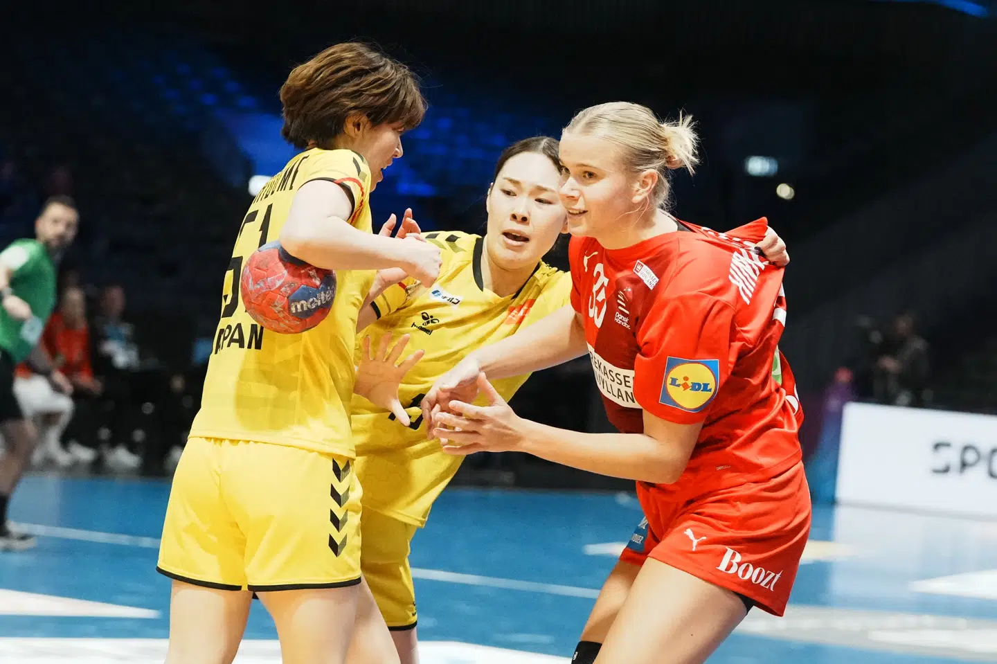 Nanna Hinnerfeldt var den sidste, der manglede at score, da kampen nærmede sig sin afslutning, men hun lykkedes lige nøjagtig med at komme på tavlen.