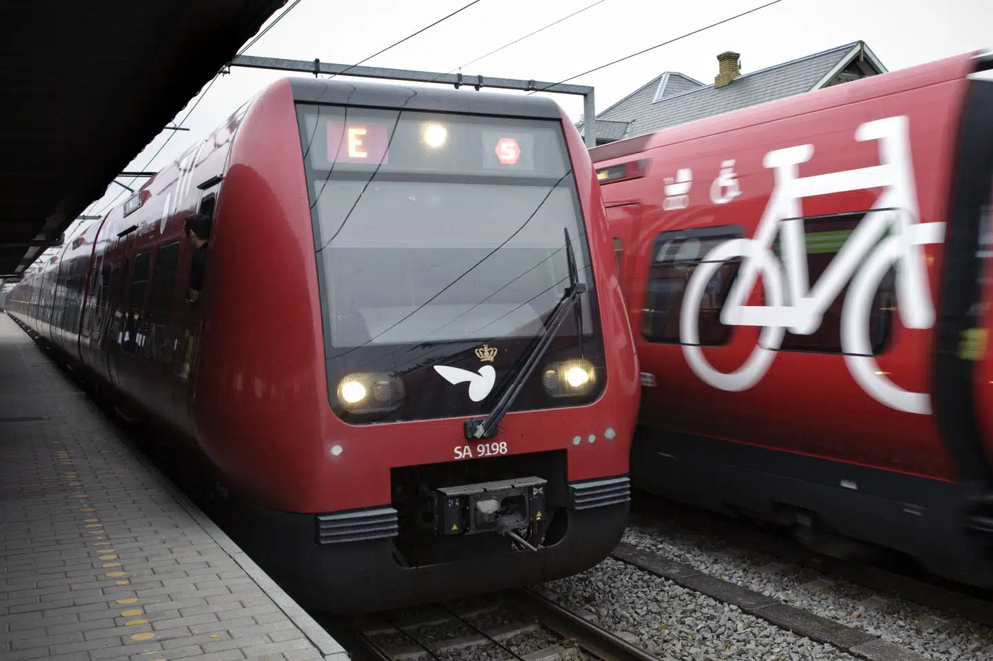 Fra årsskiftet slukker DSB for sit wi-fi-netværk i S-togene. (Arkivfoto) Jens Nørgaard Larsen/Ritzau Scanpix