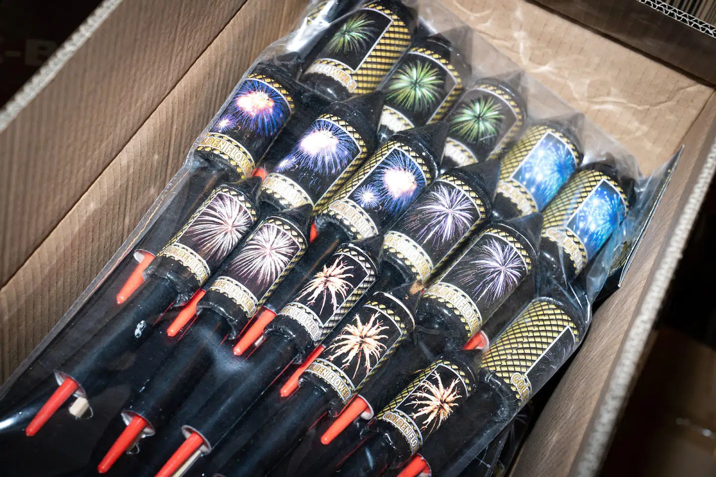 Fyrværkeribrancheforeningen arbejder på at eliminere brugen af plastik i fyrværkeri – man har et mål om, at det ikke er plastik i det fyrværkeri, der importeres i 2020(Foto: Niels Christian Vilmann/Ritzau Scanpix)