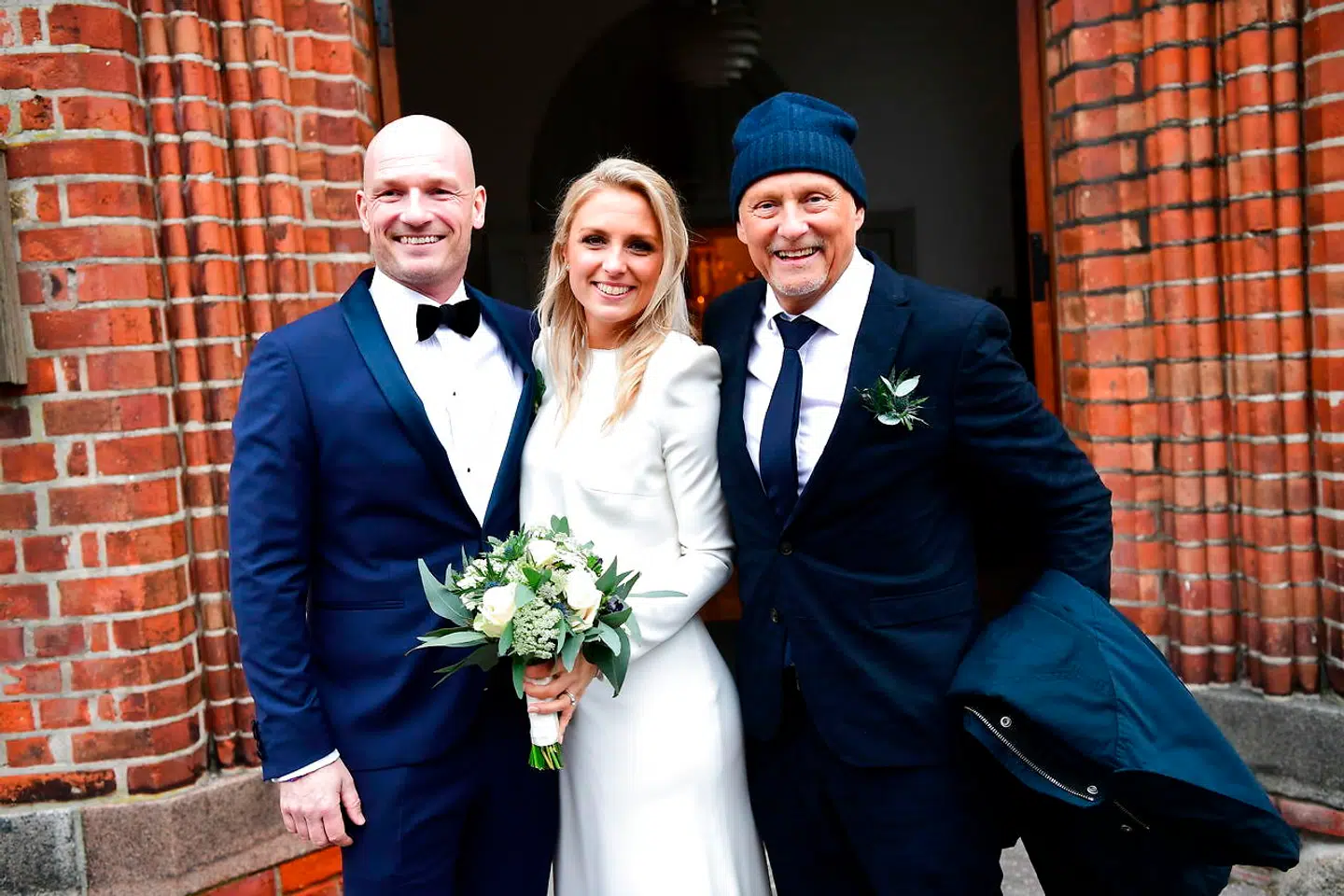 Lasse Sjørslev og Josefine Høgh bliver gift i Sankt Laurentii Kirke i Kerteminde.
