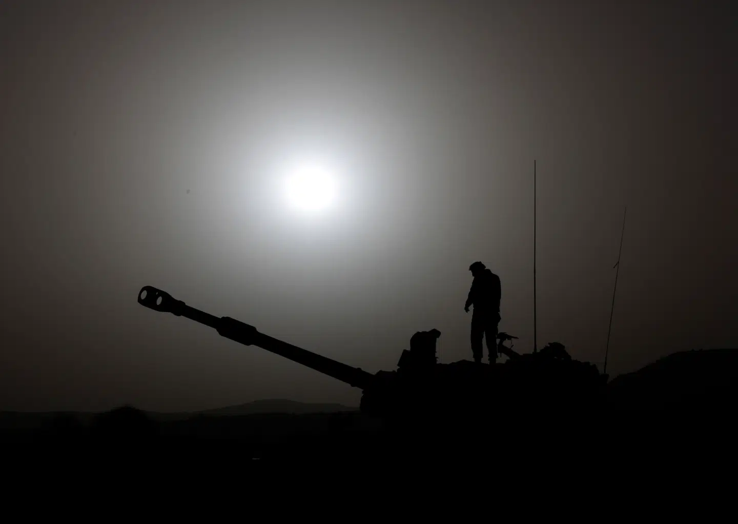 Et israelsk angreb mod Hizbollah-krigere i 2014. Arkivfoto: Jalaa Marey, Scanpix