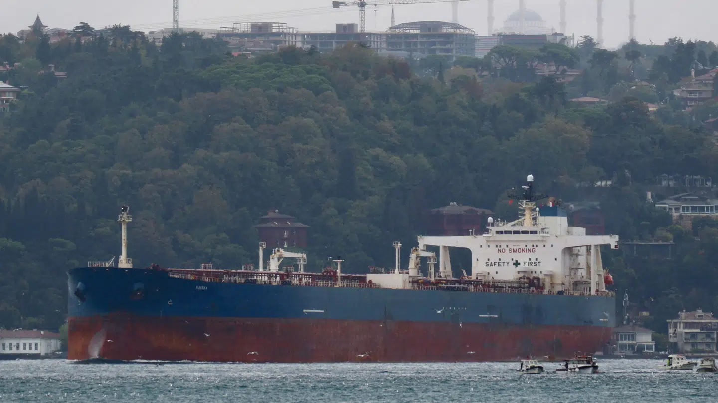 Her er Kairos fotograferet, da det sejlede gennem Bosporus Strædet i september. (Arkivfoto)