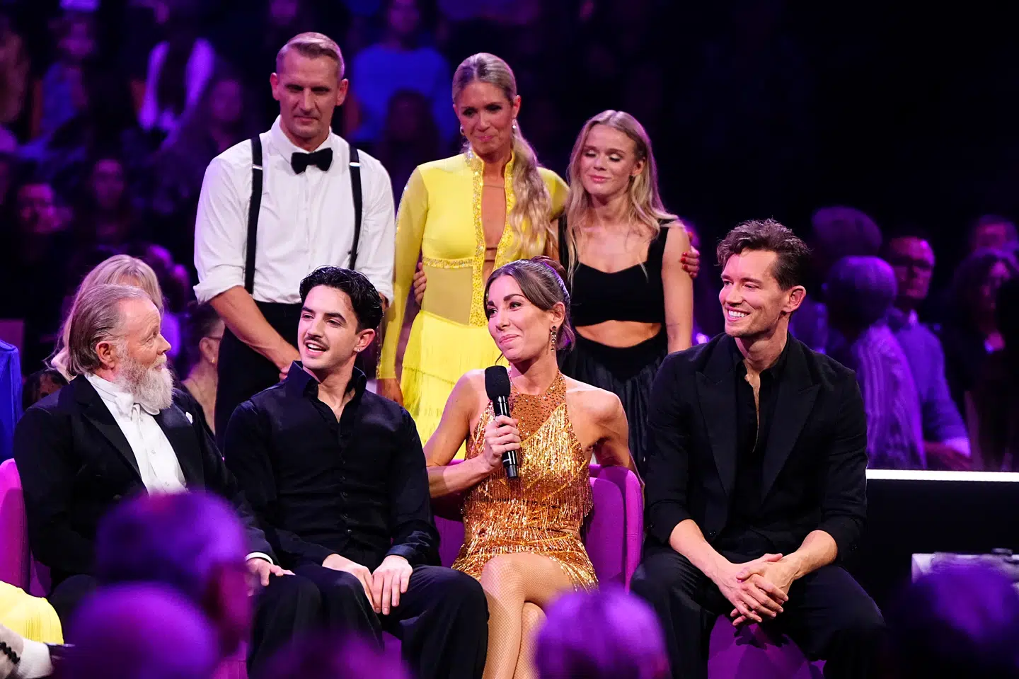 Morten Kjeldgaard modtog stående bifald, da han vendte tilbage i finalen i 'Vild med dans' for at danse med skuespiller Julie Rudbæk, som han undervejs i sæsonen måtte overgive til Eugen Mio, da han selv måtte sygemelde sig med nethindeløsning.