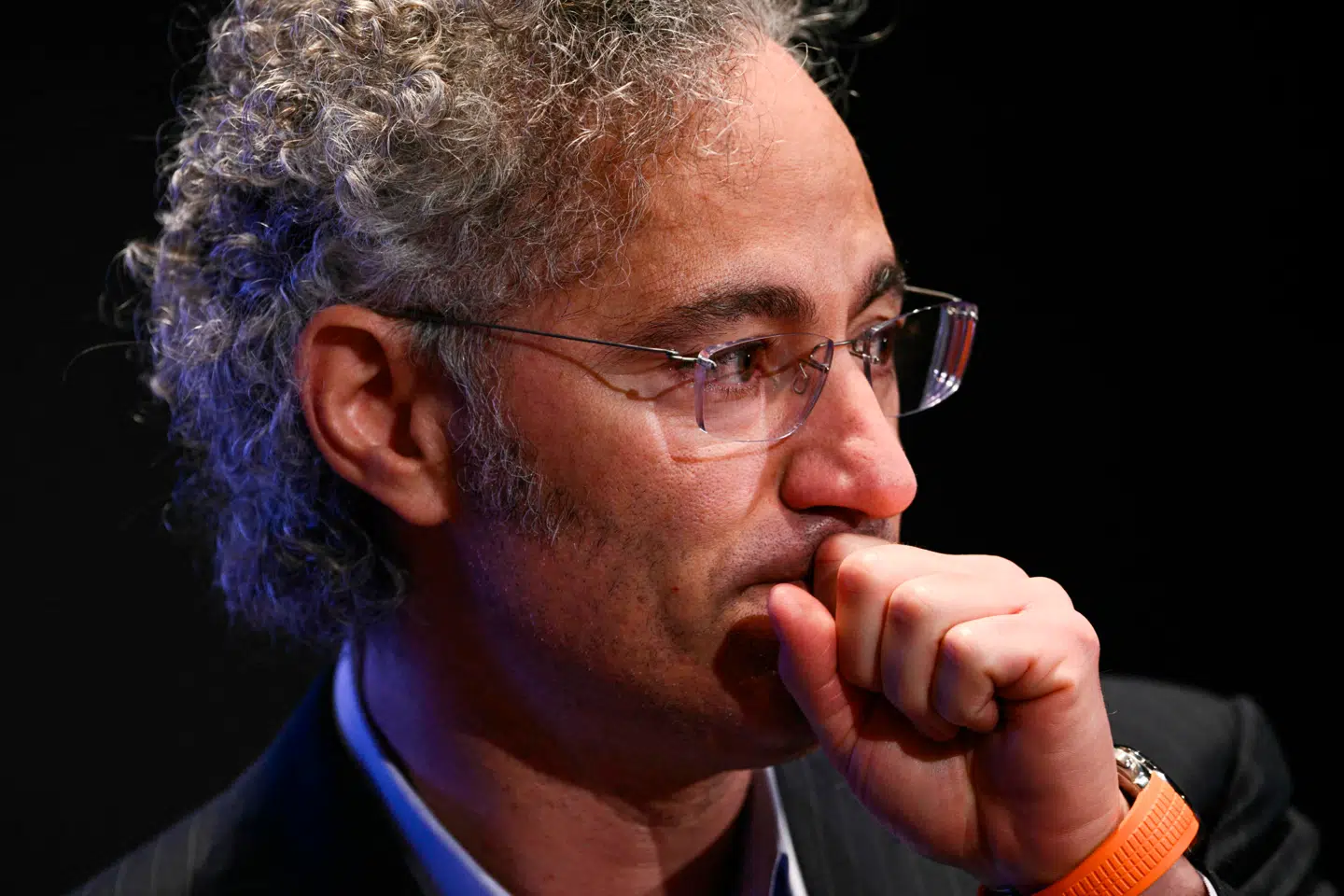 Palantirs software hjælper store virksomheder med at sortere og forstå enorme mængder data ved hjælp af AI. Her ses Palantirs medstifter og topchef, Alex Karp