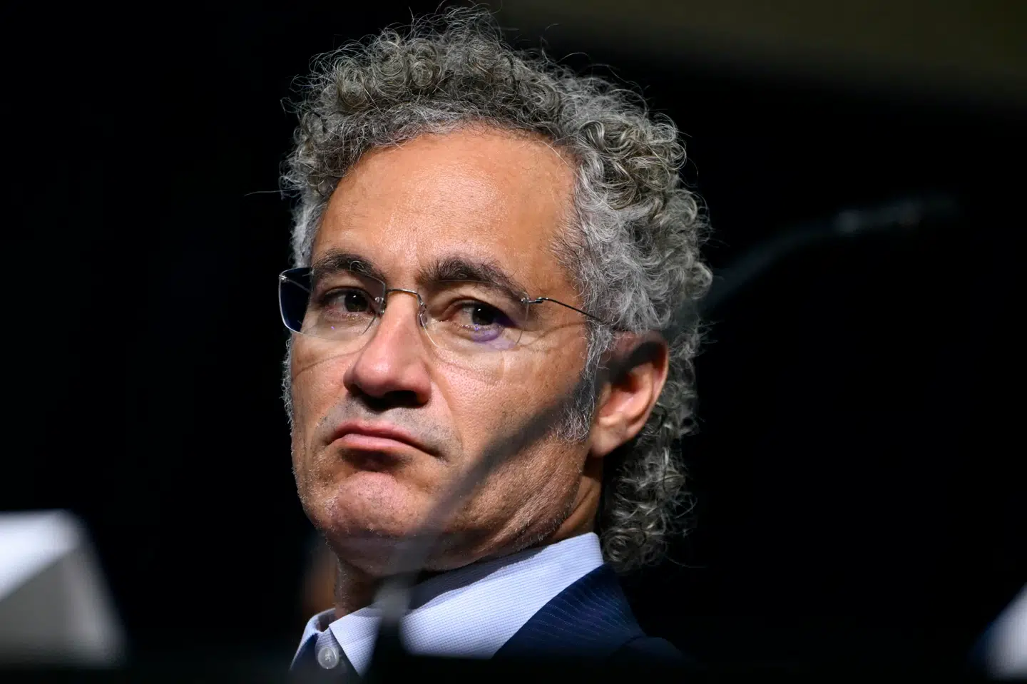 Det er ikke kun Palantir-aktien, der er blevet hældt ud af investorernes porteføljer. Nvidia er faldet over 12 pct., og store selskaber som Microsoft og Amazon mistede omkring 5 pct. af deres værdi. Her ses Alex Karp, der står i spidsen for Palantir Technologies.