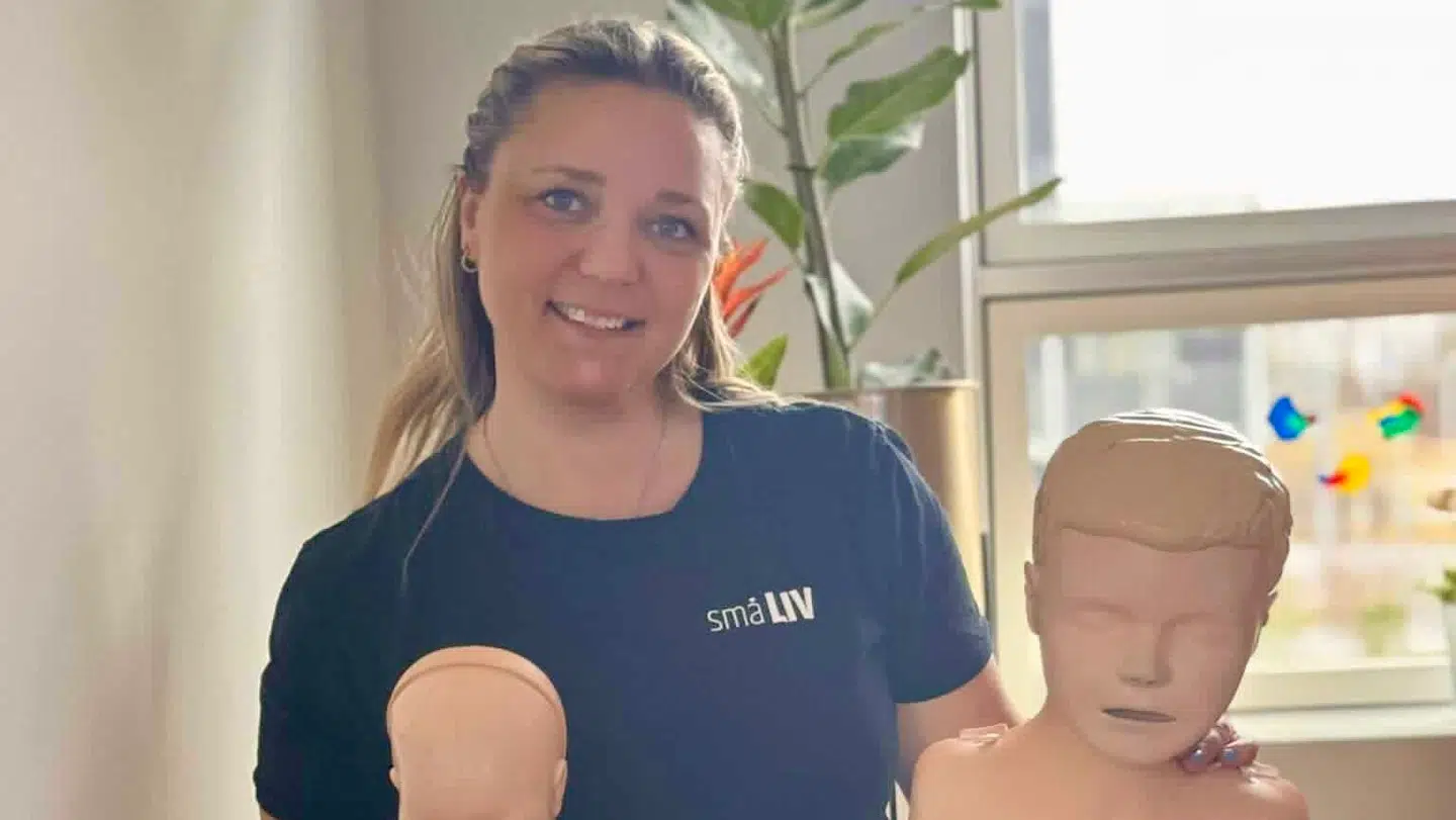 Børnesygeplejerske, Camilla Gaardbo, råder til, at man ikke giver babyer de gratis teboller, man kan få i mange supermarkeder.