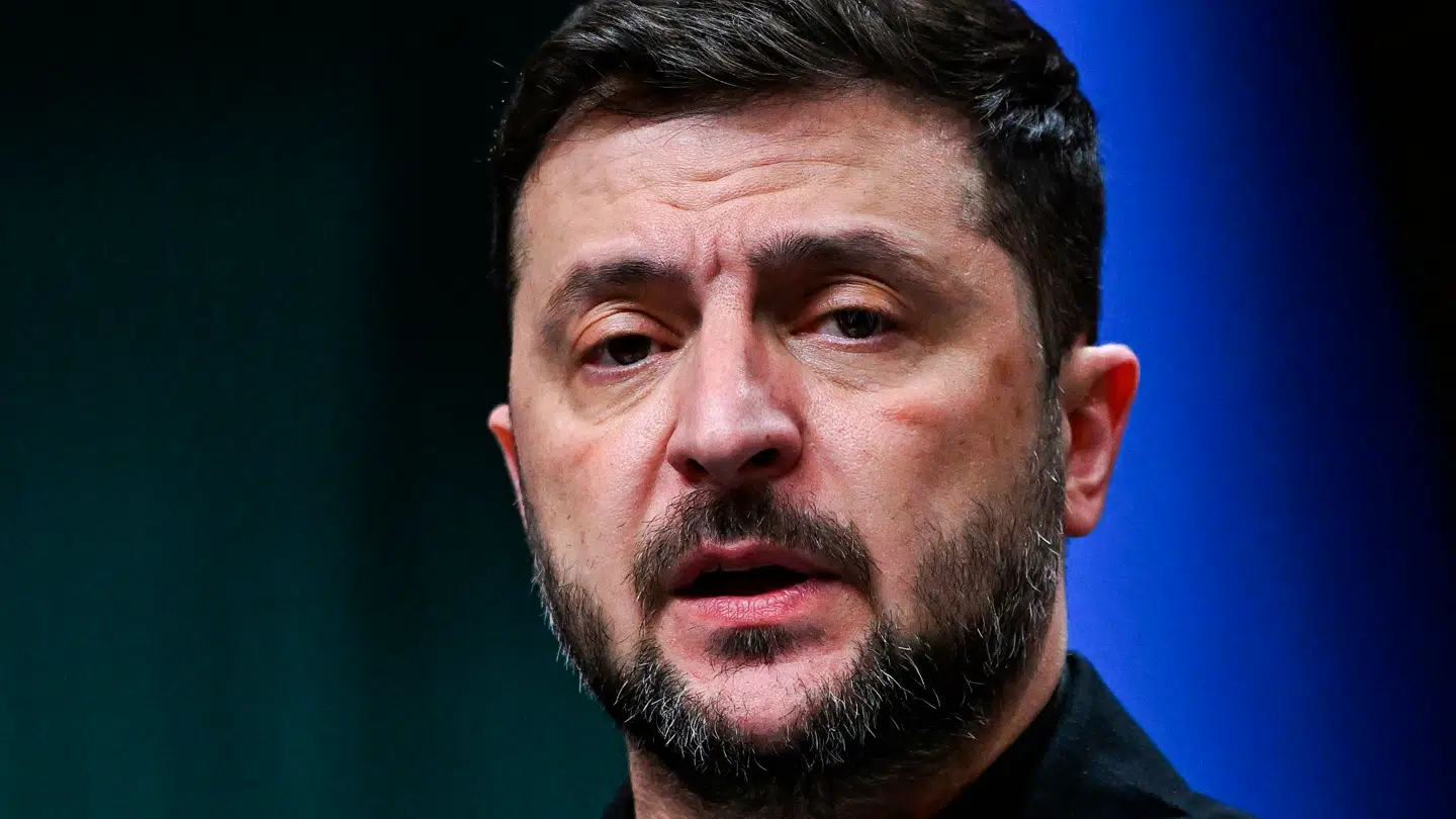 Ukraines præsident, Volodymyr Zelenskyj.