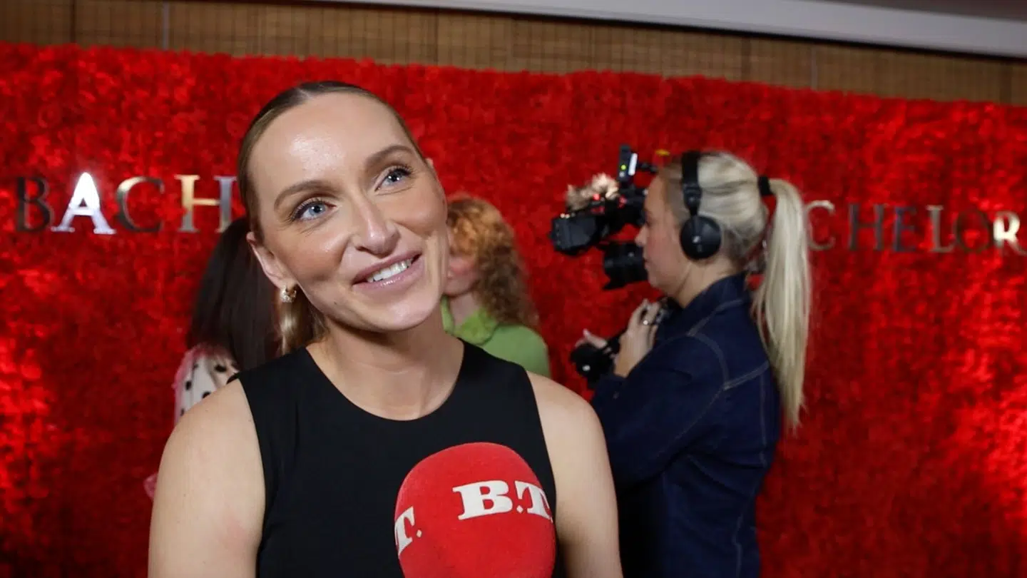 Silje Brøns Petersen på den røde løber Bachelor-finalen, hvor hun fortalte om livet, efter Bacheloreventyret sluttede.
