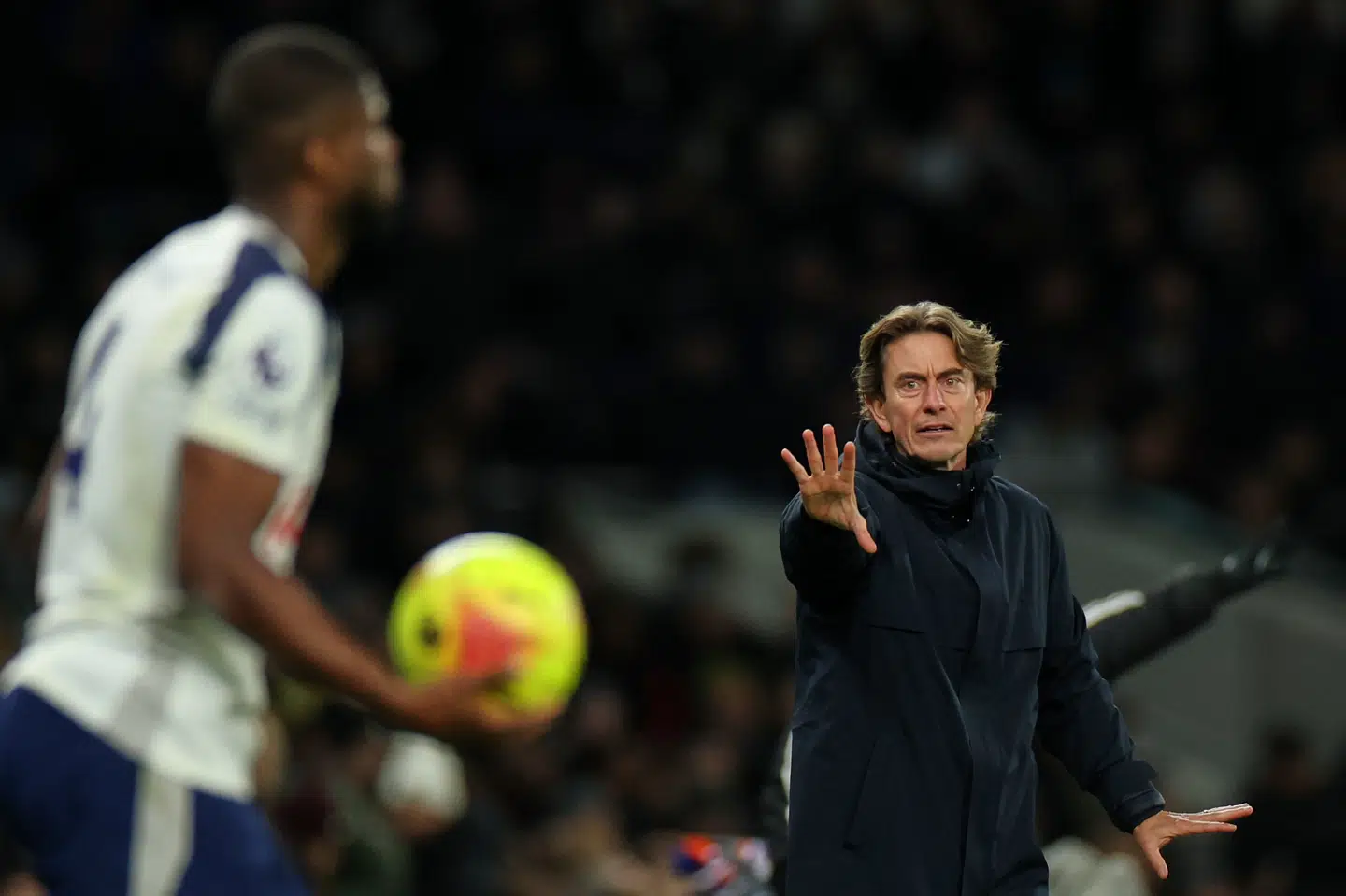 Thomas Frank dirigerede med Tottenham-holdet fra sidelinjen, men lige lidt hjalp det, da Fulham løb med sejren.