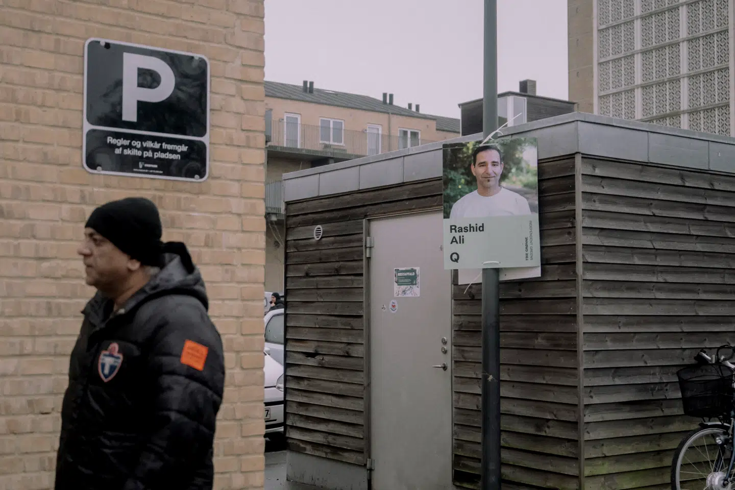 Frie Grønne var meget aktivt tilstede i Tingbjerg under kommunalvalgkampen.