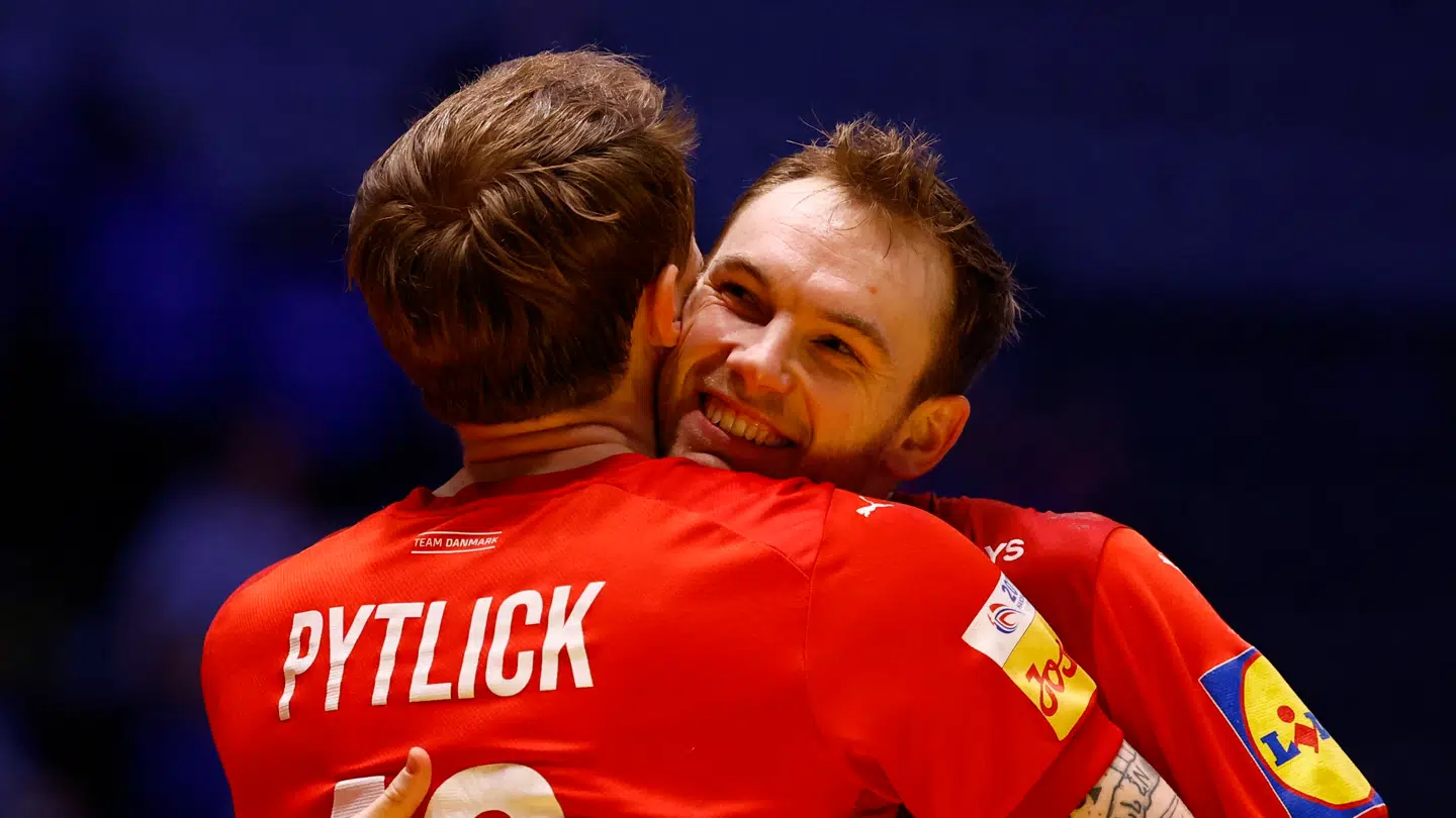 Simon Pytlick og Mathias Gidsel genforenes nu i Füchse Berlin.