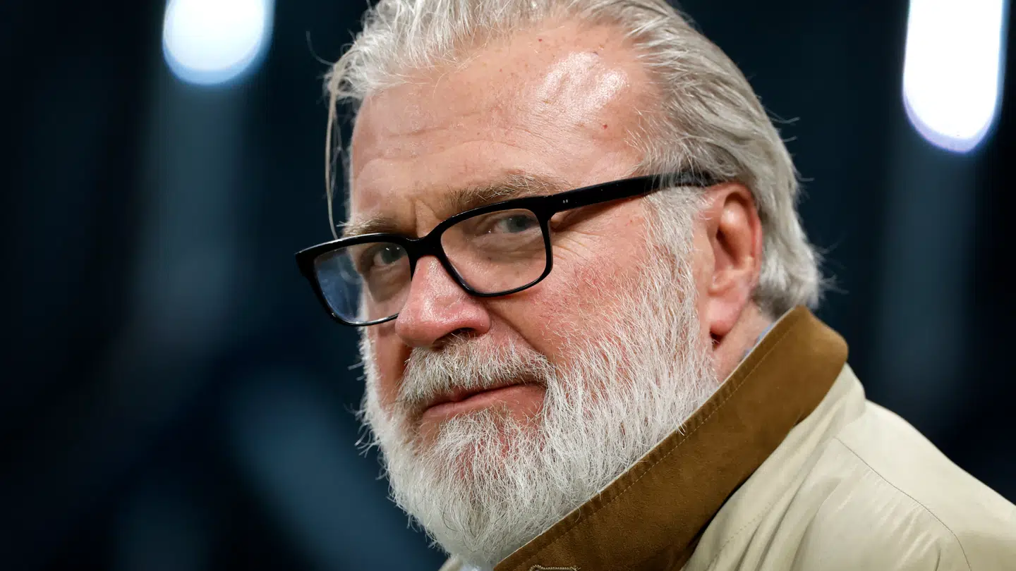 Lars Seier blev genforenet med Ståle Solbakken på Ceres Park Vejlby.