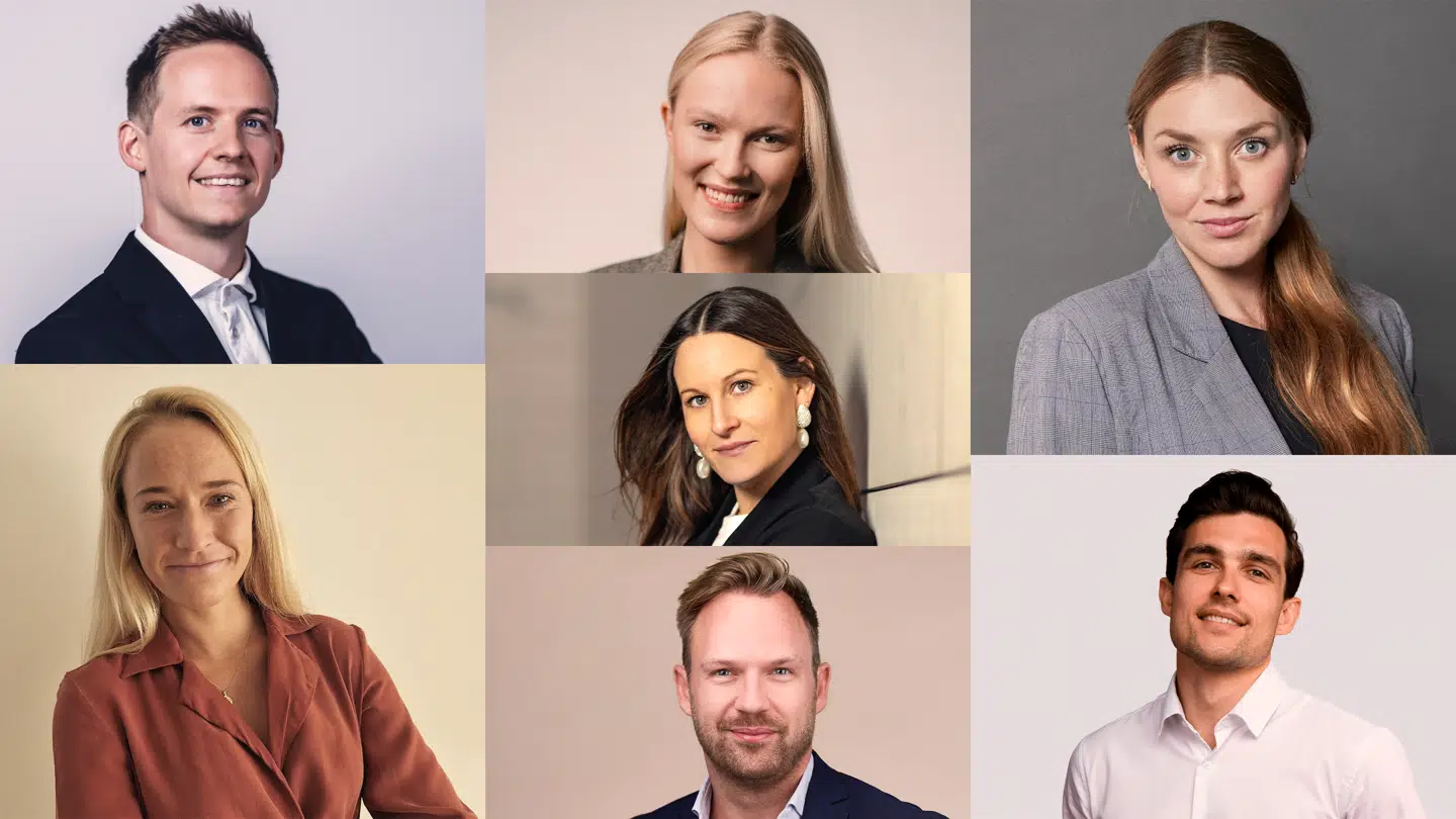 Et udpluk af talenterne på 2025-listen.