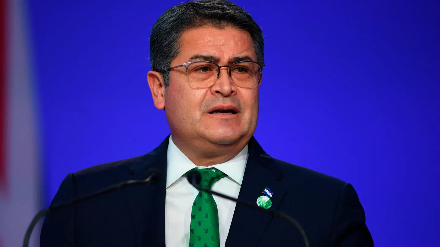 Juan Orlando Hernández er blevet benådet af Trump.