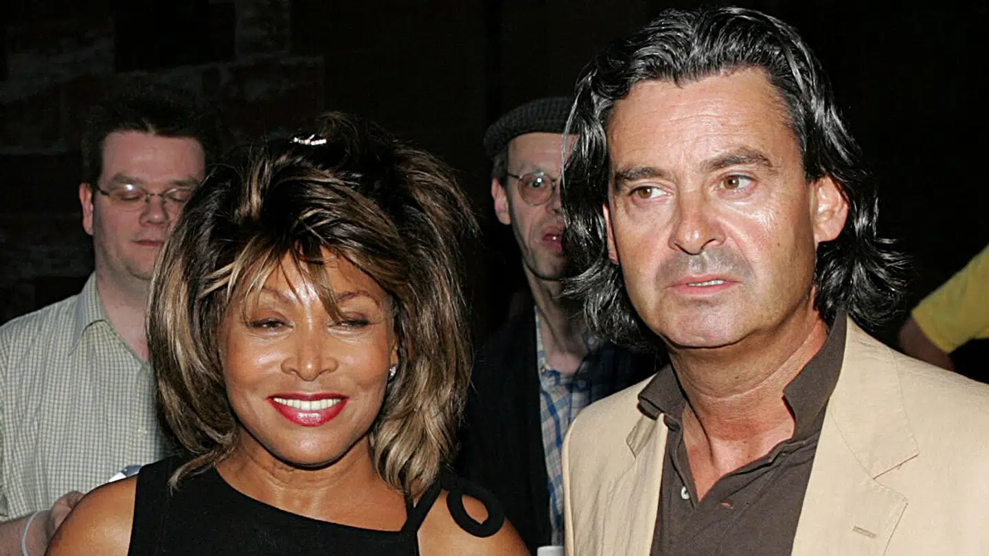 Tina Turner og Erwin Bach fotograferet tilbage i 2005. (Arkivfoto)