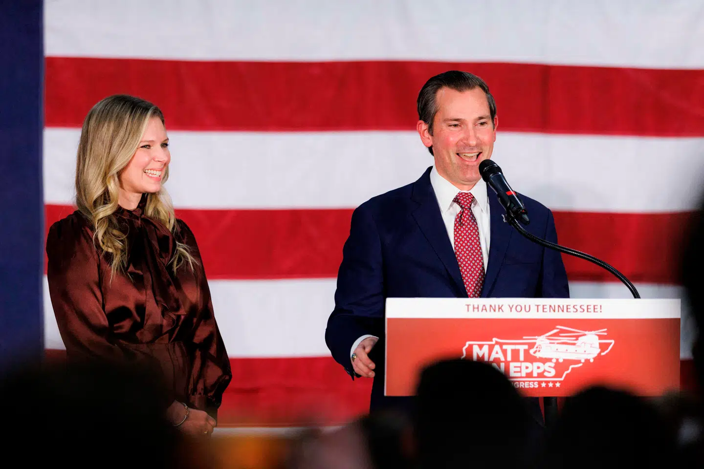 Valget blev tættere, end Republikanerne havde ønsket sig – alligevel kunne republikaneren Matt van Epps fejre sin sejr.