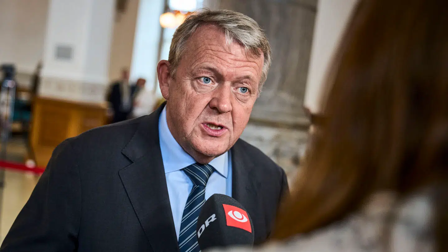 Lars Løkke Rasmussen.