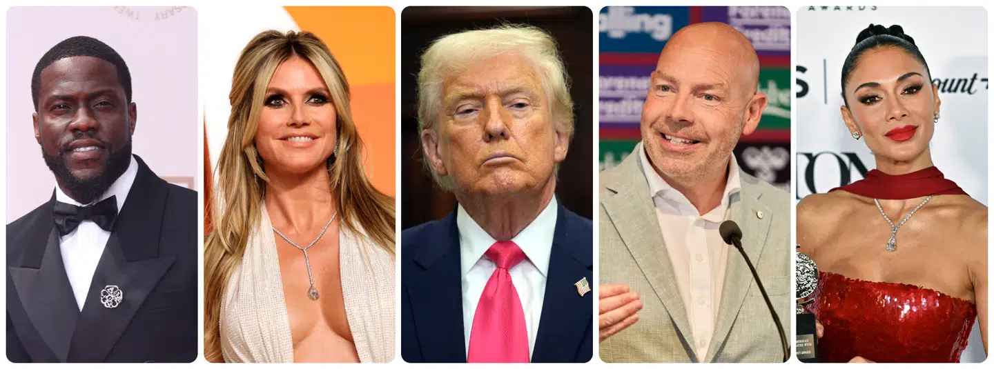 Riemer skal under samme tag som Kevin Hart, Heidi Klum, Donald Trump og Nicole Scherzinger.