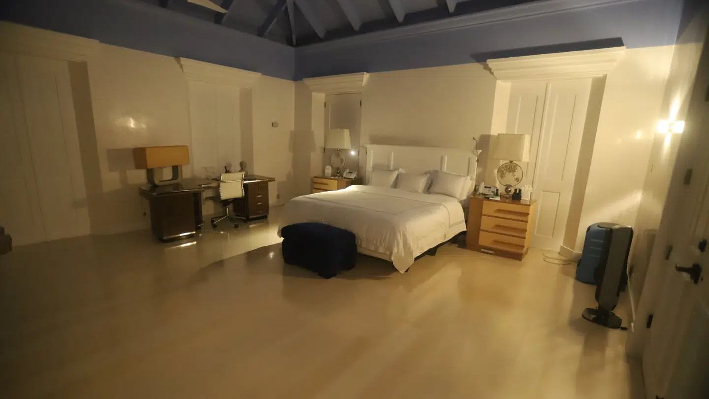 Et soveværelse fra øen.