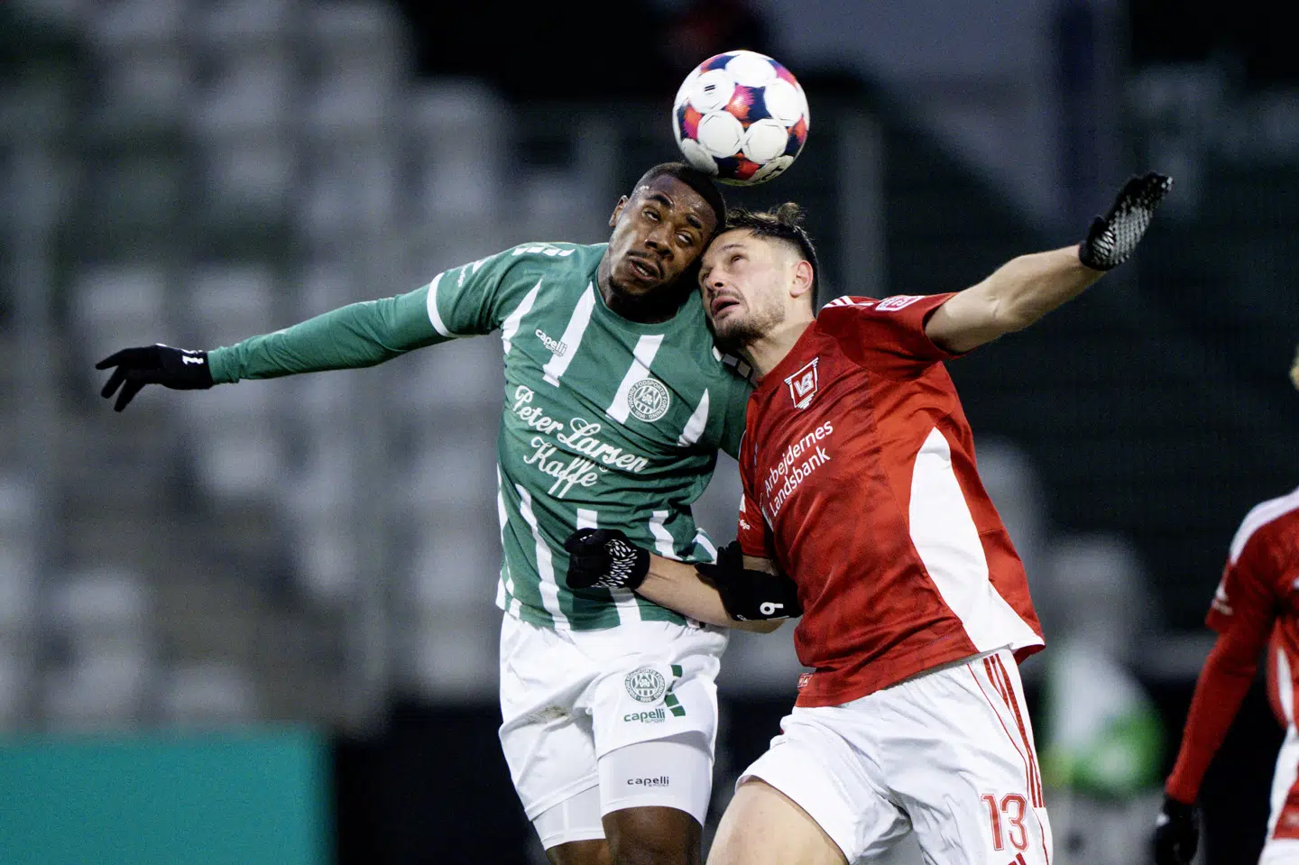 Dorian Junior åbnede scoringen for Viborg tidligt i kampen. (Arkivfoto).