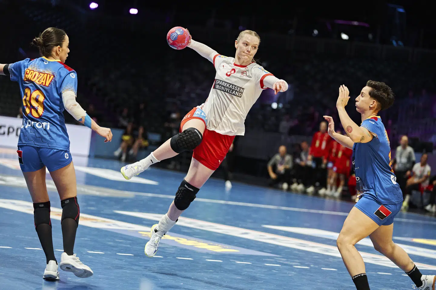 Anne Mette Hansen har haft det let ved VM i Holland, hvor selv de bedste modstandere er blevet rundbarberet. (Arkivfoto).