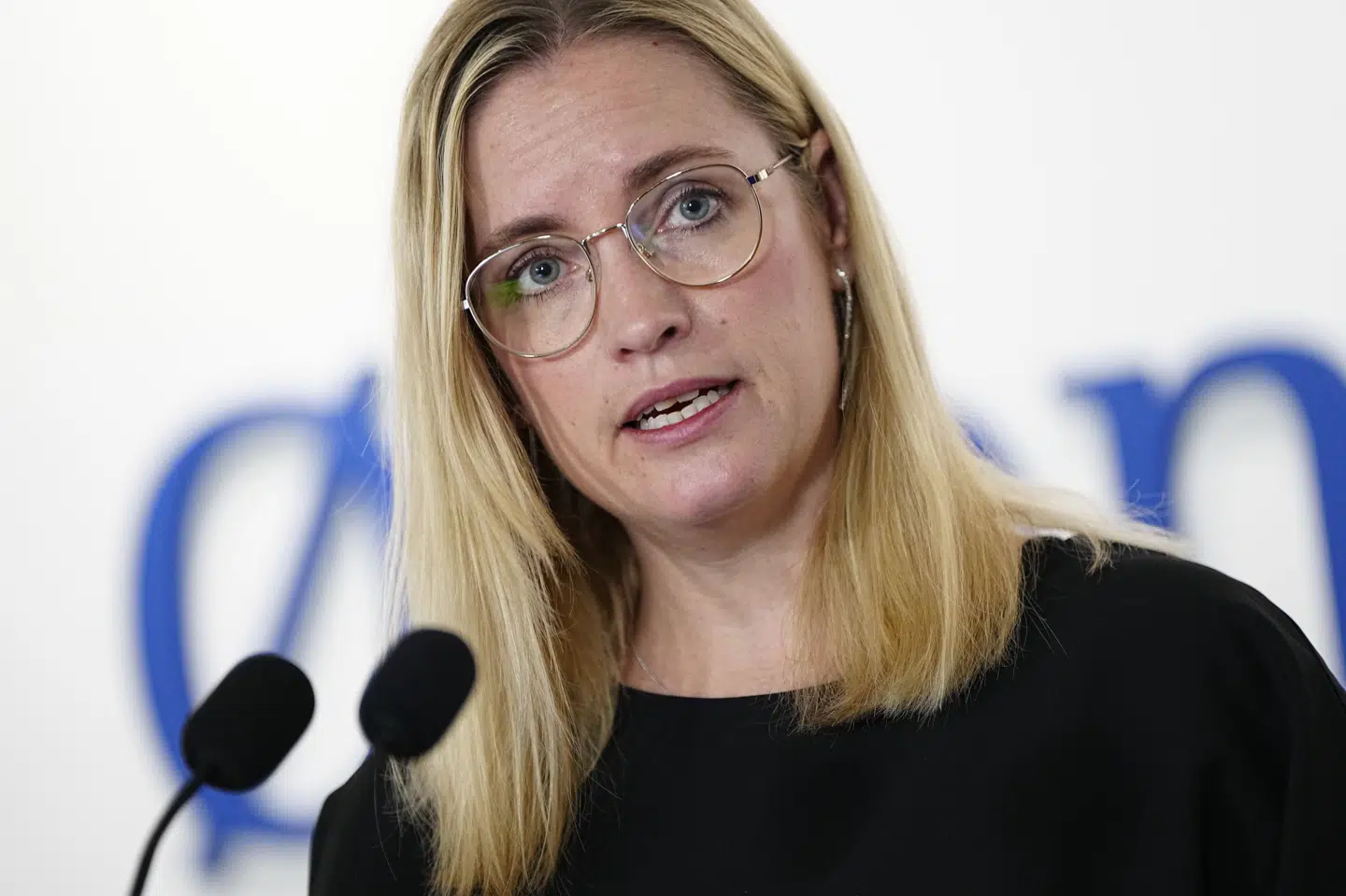 - Vi kan simpelthen ikke nå decideret at sænke momsen inden, siger økonomiminister Stephanie Lose (V) om valget på et pressemøde i Økonomiministeriet torsdag den 4. december.