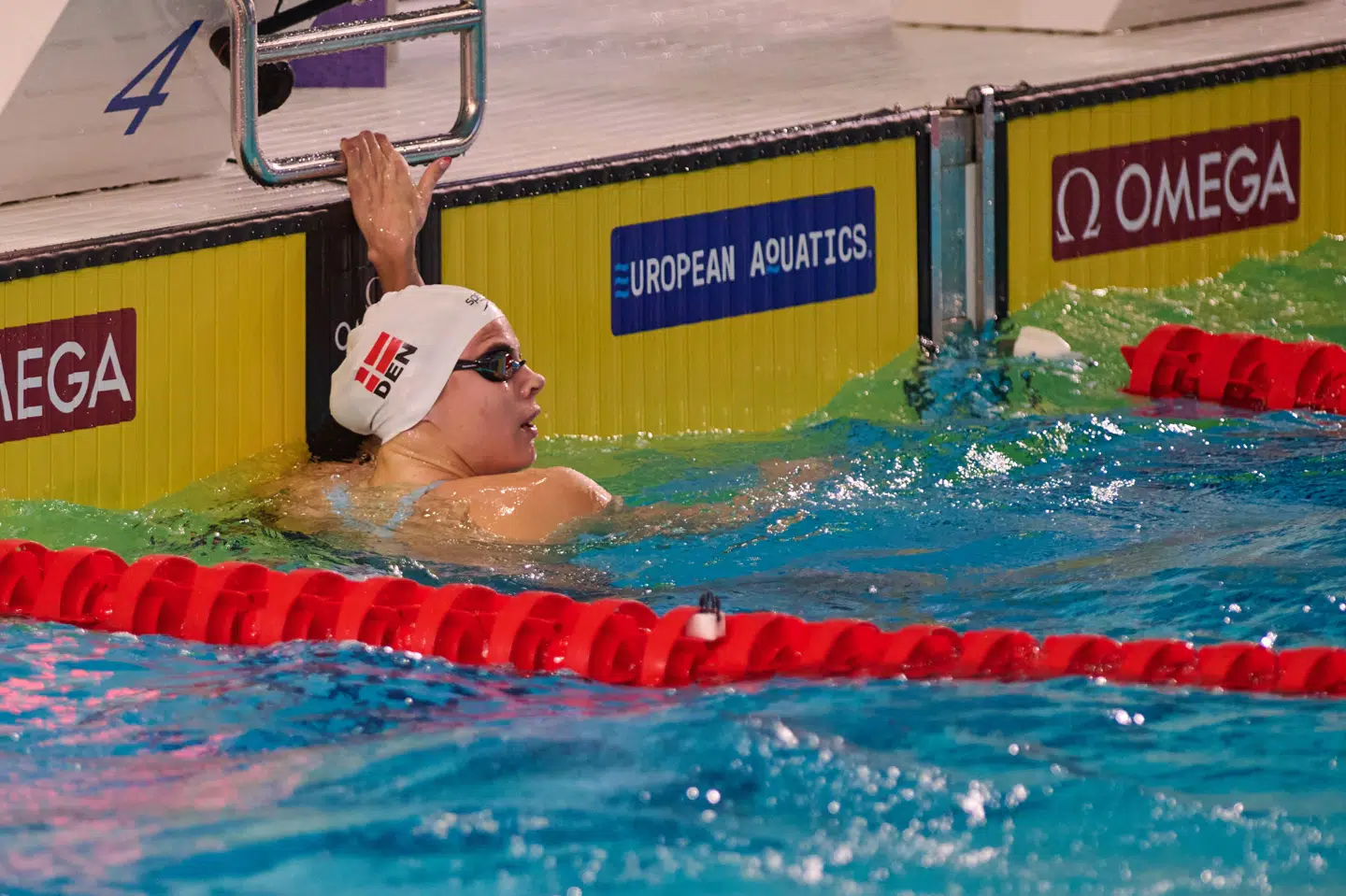 Martine Damborg blev europamester i 50 meter butterfly. Nu jagter hun succes på den dobbelte distance.
